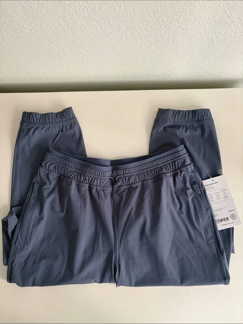 Athleta Crosstrain High Rise Joggers Shadow Blue XS